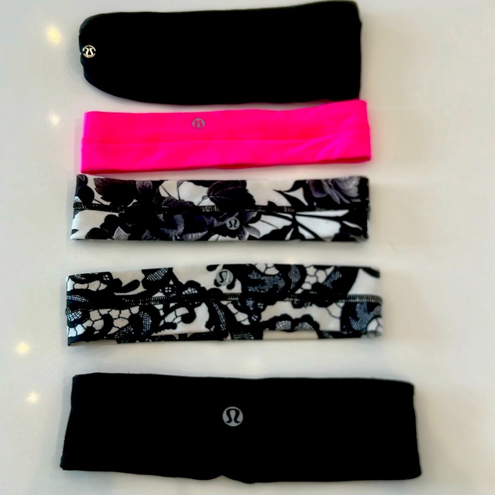 LULULEMON HEADBANDS QTY. 5